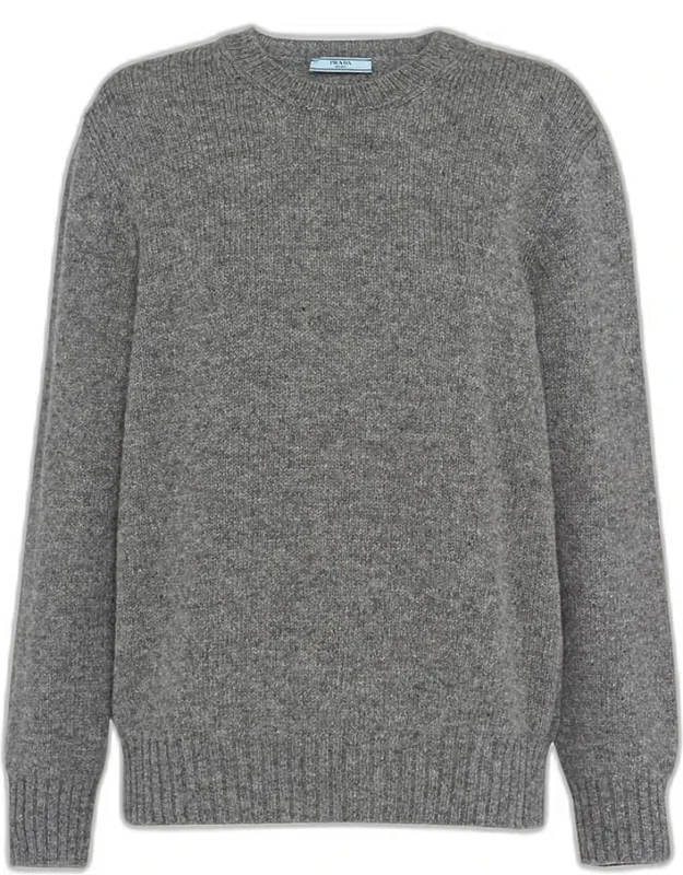 Cashmere Wool Crew-neck Sweater