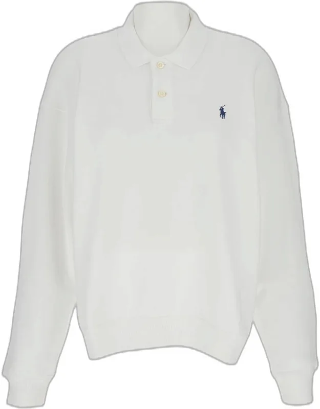 Shirt With Oversized Turtleneck And Embroidered Logo