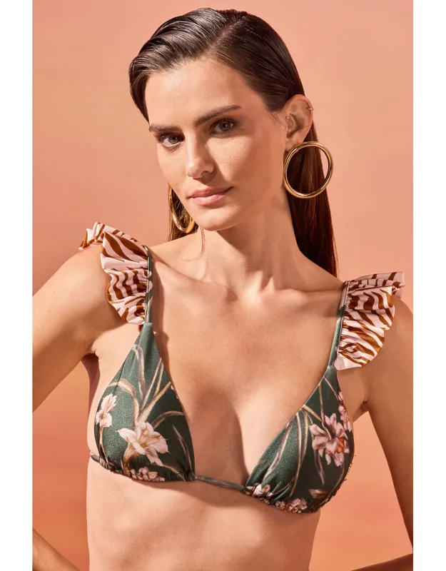 Botanic Retro Bikini Top