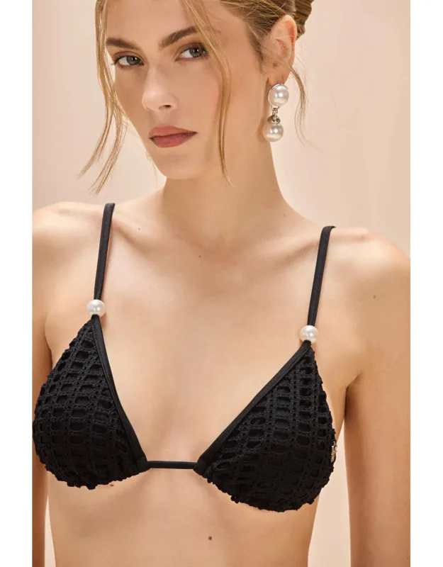 Mesh Lace Bikini Top