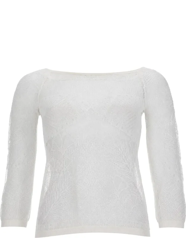 Viscose Net Knit Top