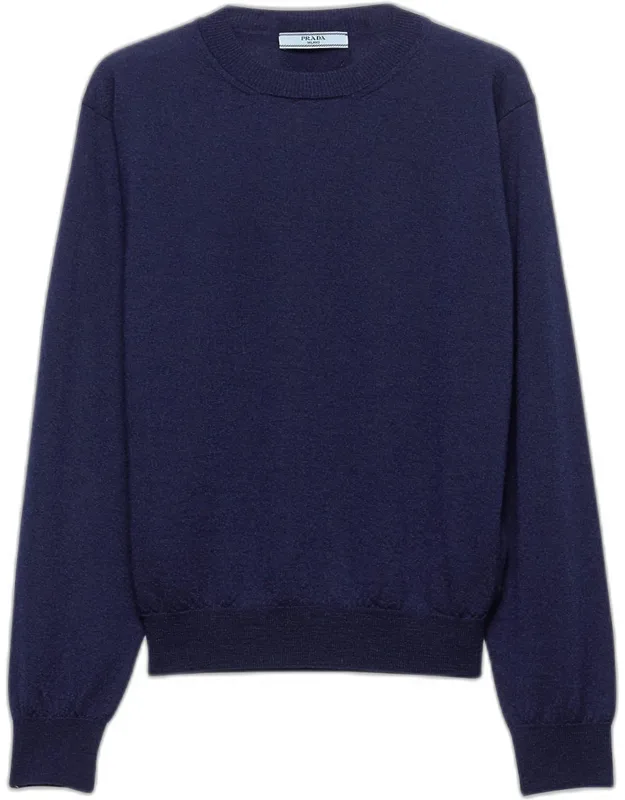 Cashmere Knit Crewneck Sweater