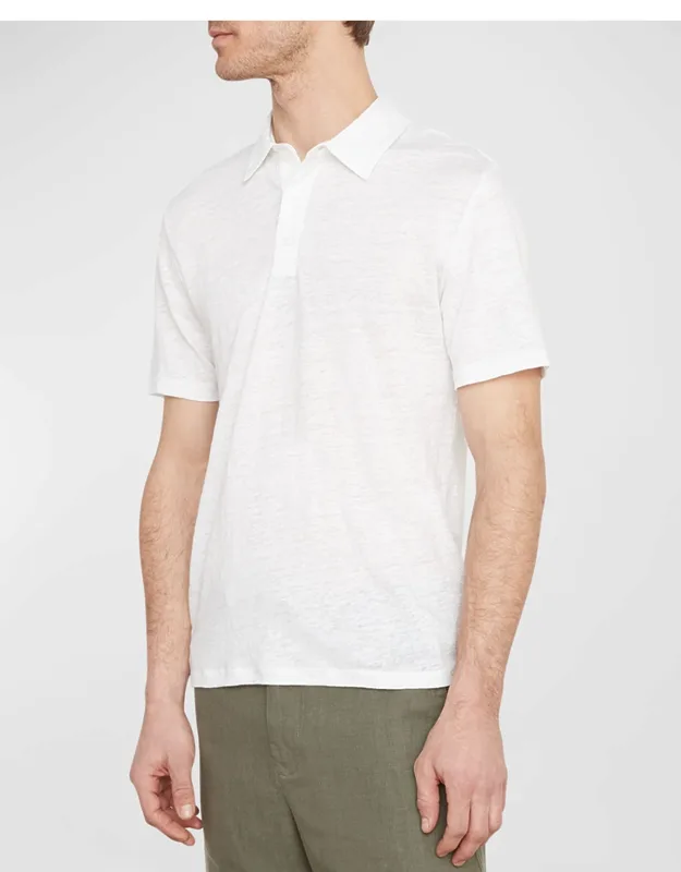 Linen Polo Shirt