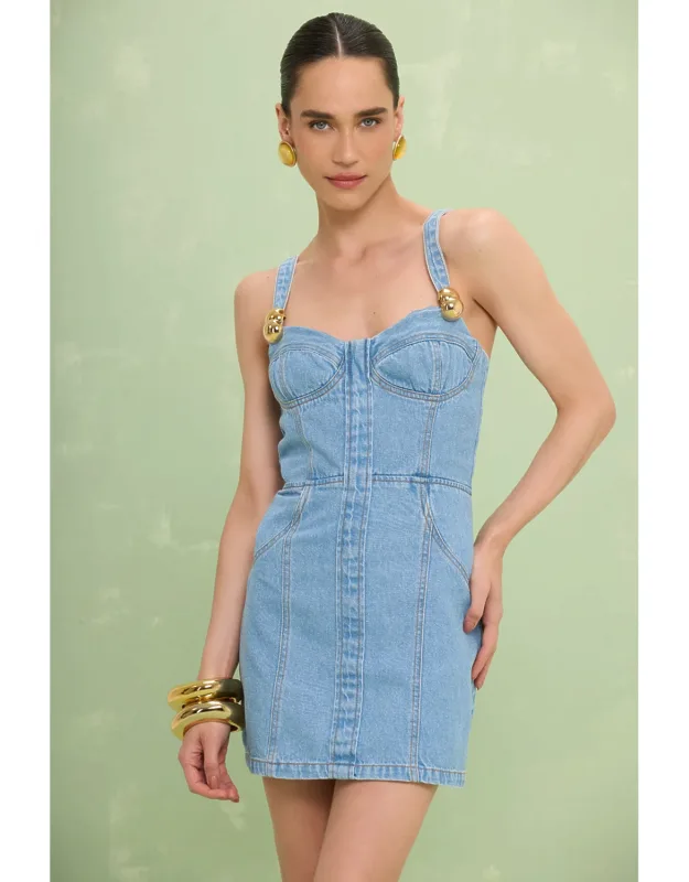 Marina Denim Mini Dress