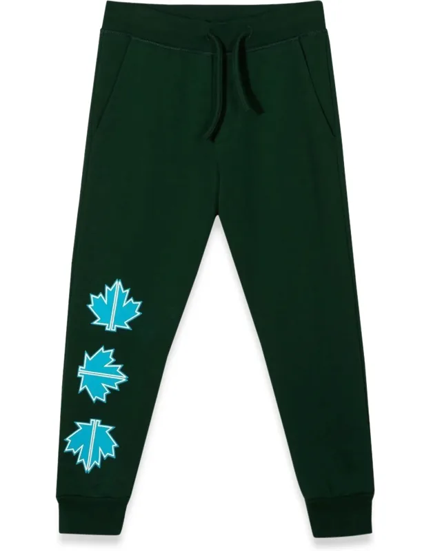 Dsquared Plush Pants Logo On Front Leg