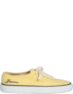 Canvas Low-top Boat Sneakers