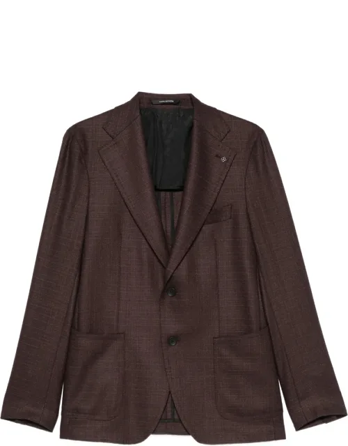 Single-breasted Notched-lapel Blazer