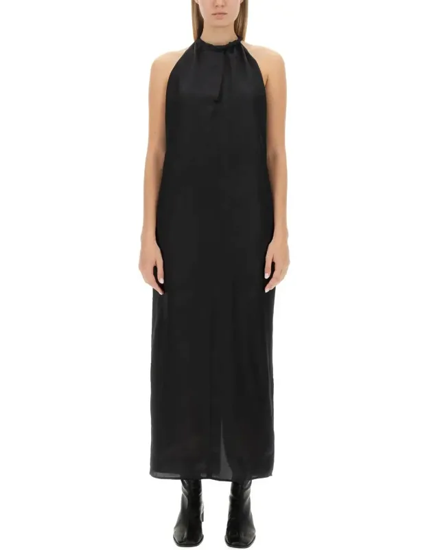 Halter Neck Midi Dress