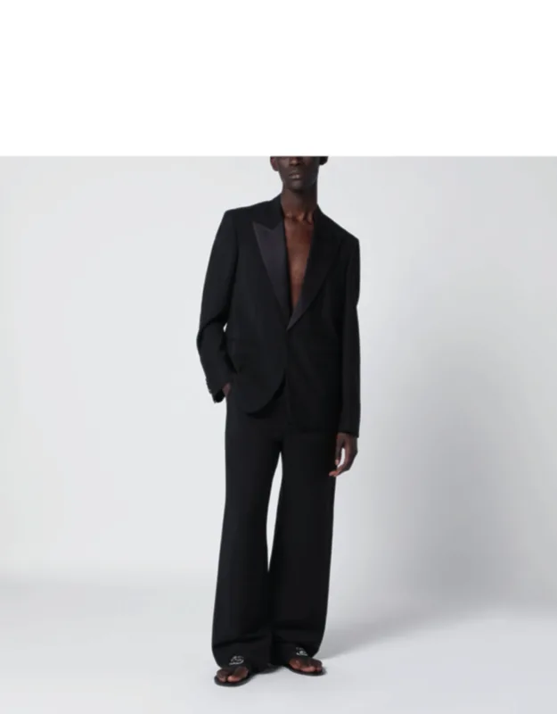 Suit In Fine Mohair Wool Fabric