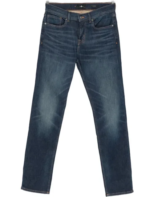 Faded-effect Jeans
