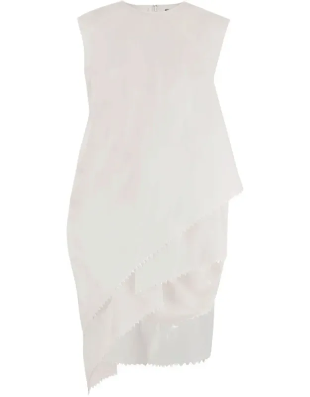 Minimalist Sleeveless A-line Dress