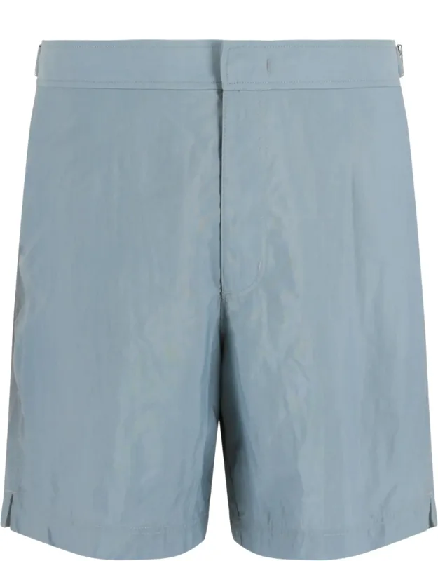 Incotex Mare Swim Trunks With Adjustable Side Buckles And Water Resistant Carrying Case