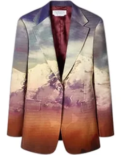 Orren Mountain Print Blazer