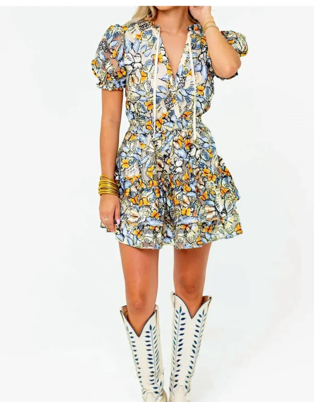 Clementine Elastic Waist Mini Dress