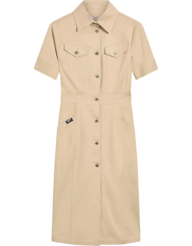 Knee Length Cotton Dress