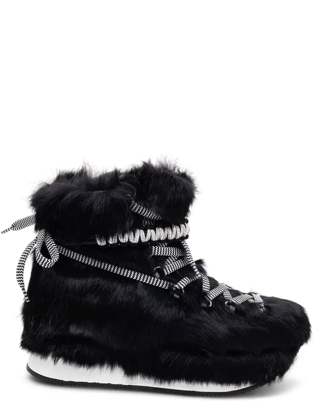 Lace-up Ankle Length Boots