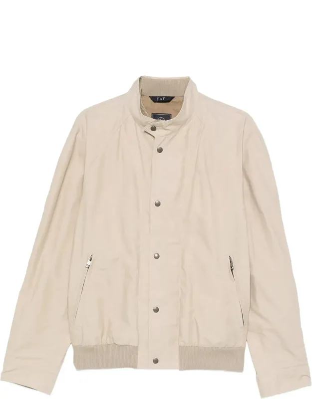 Bomber Stand Collar Jacket