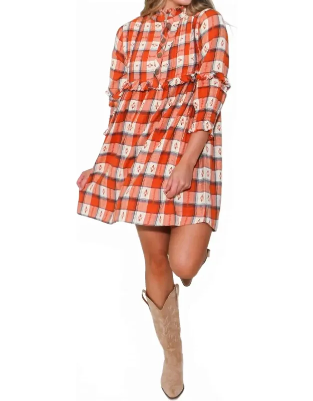 Easy Plaid Dress