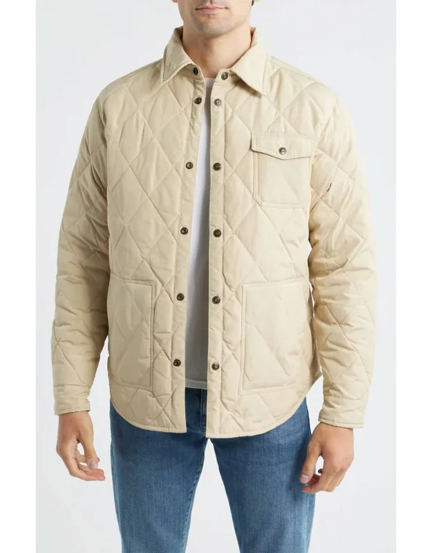 Quilted Shirt Jacket
