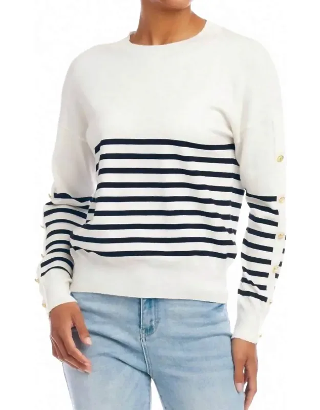 Button Detail Sweater