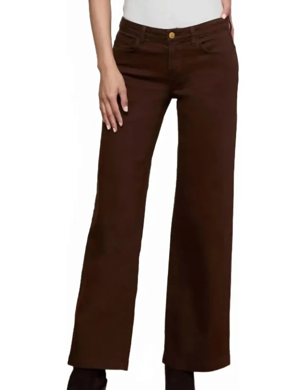 Low Rise Wide Leg Jeans