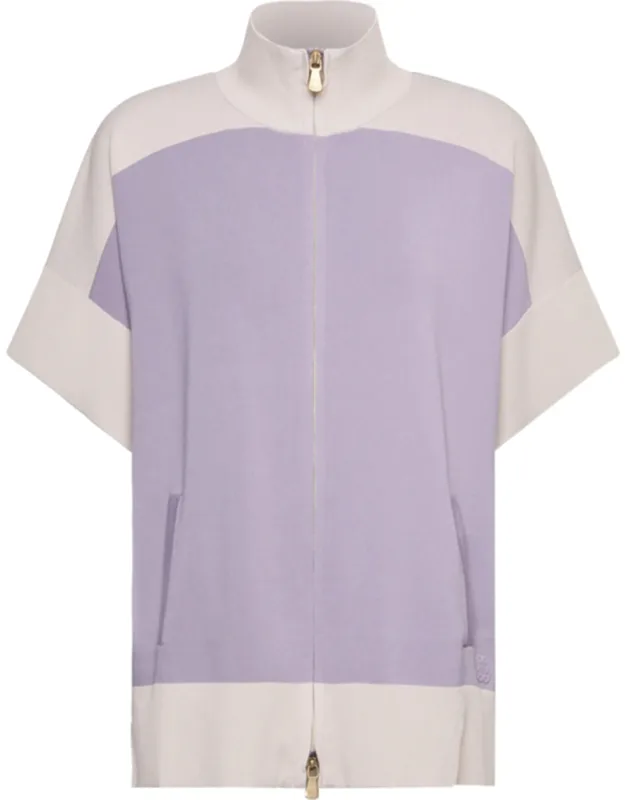 Relaxed Fit Zip Jacket