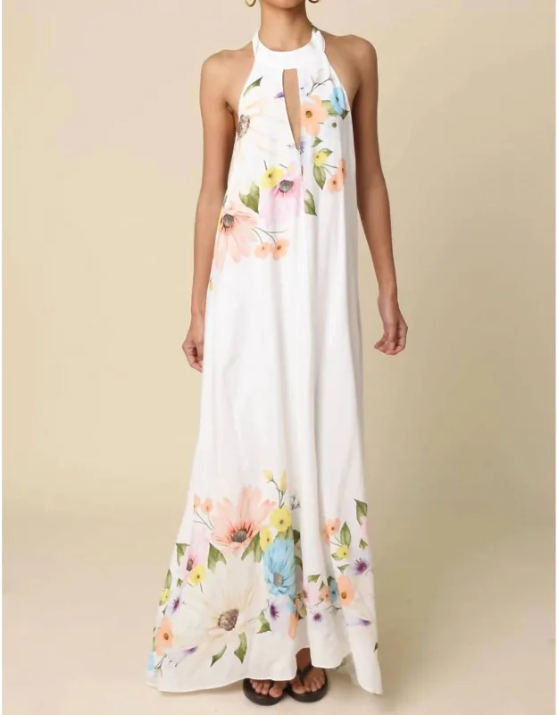 Shira Halter Maxi Dress