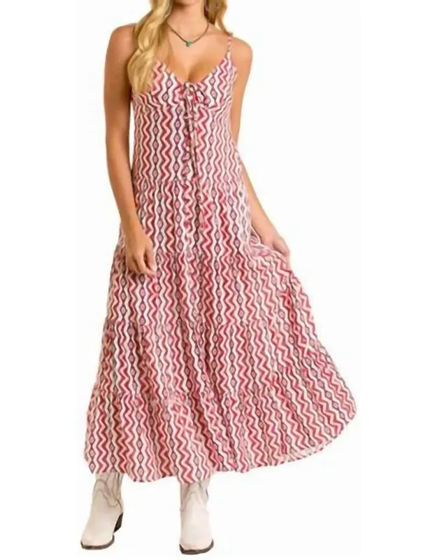 Halter Smocked Maxi Dress