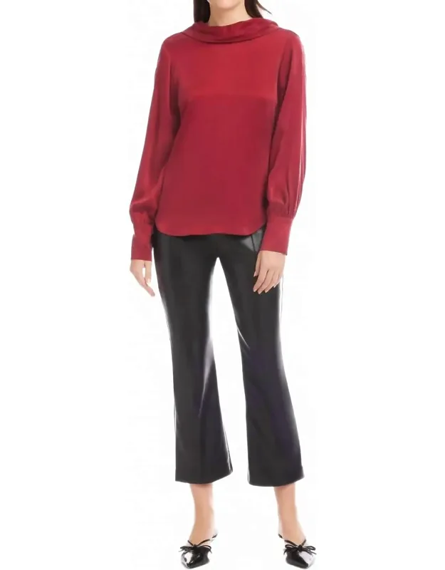 Cowl Back Top