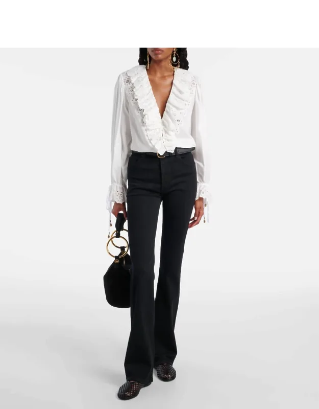 The Reboot High Rise Boot Cut Jeans