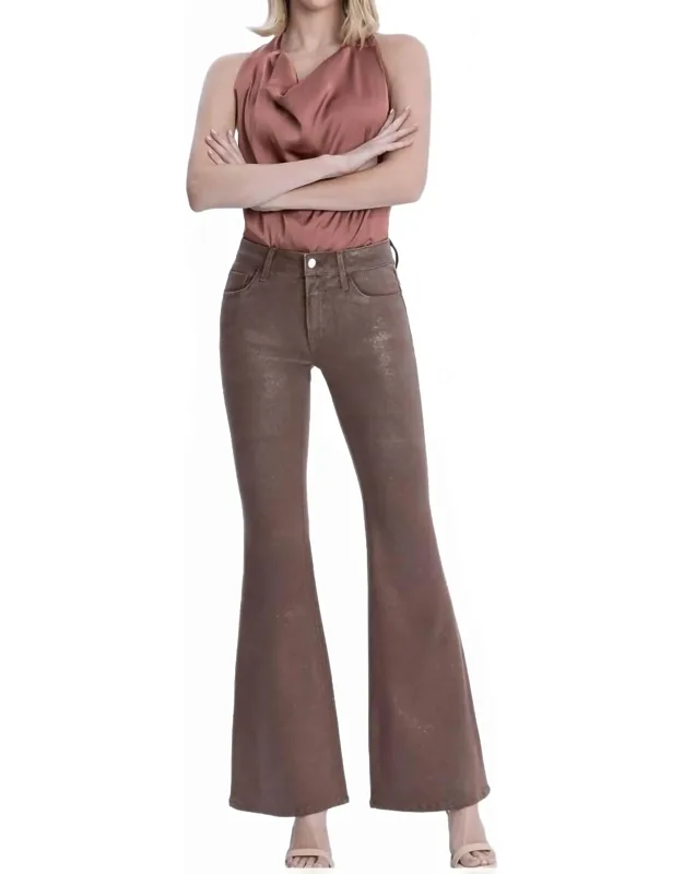 Alison Mid-rise Glitter Jeans
