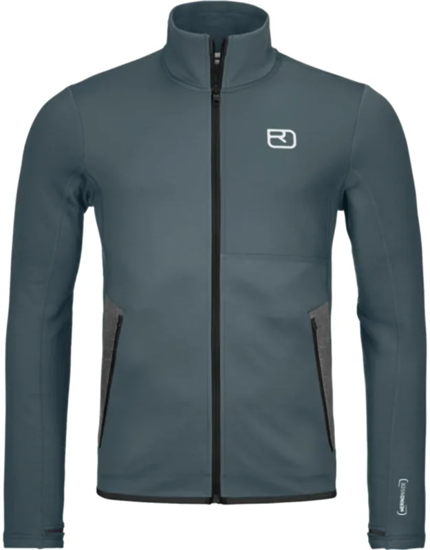 Fleece Jacket With High Collar