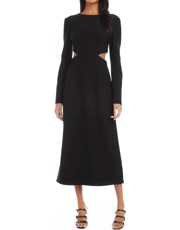 Cutout Midi Dress