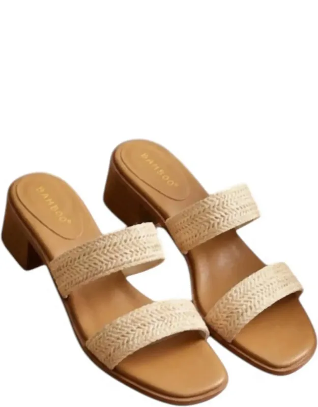 Mini Heel Sandals