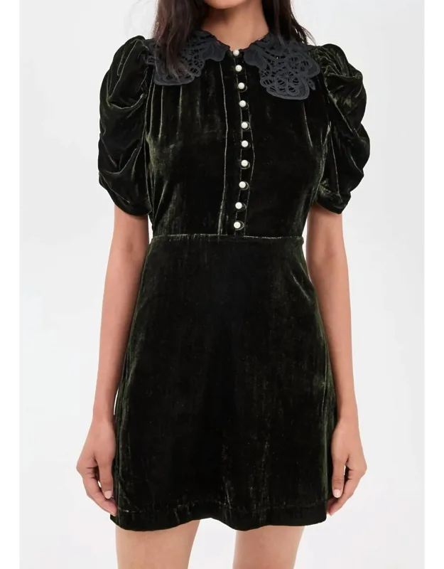 Velvet Mini Dress