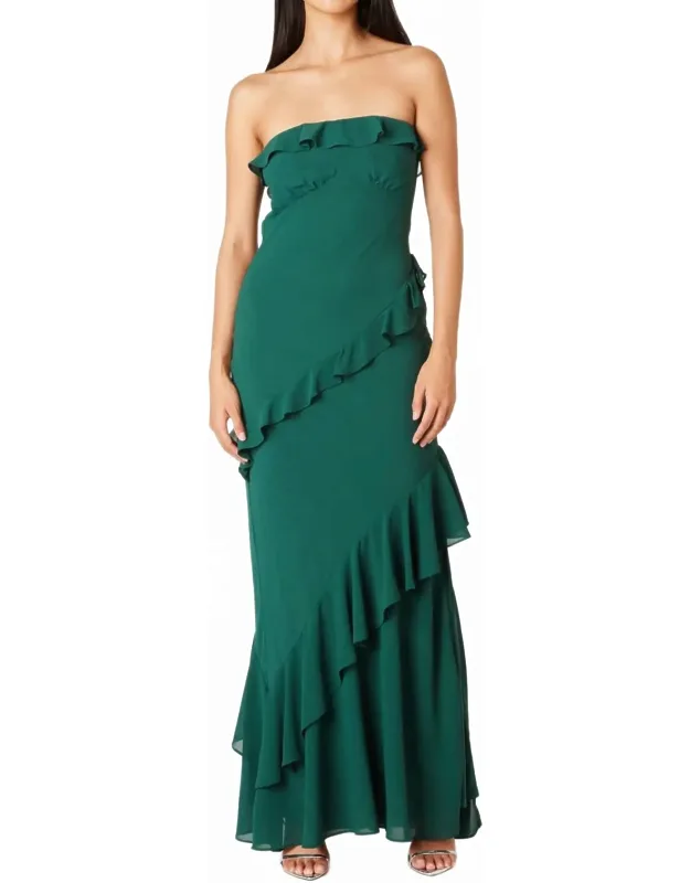 Ruffle Tiered Maxi Dress