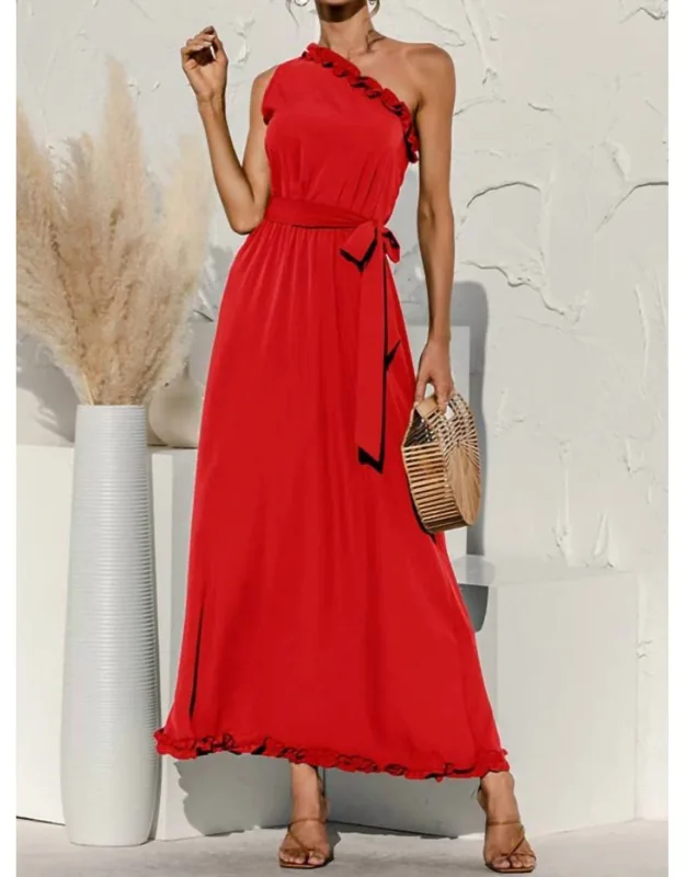 One Shoulder Dress