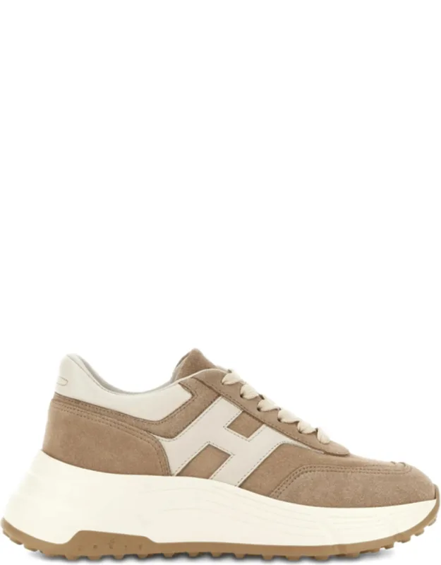 Chunky Suede Leather Sneakers