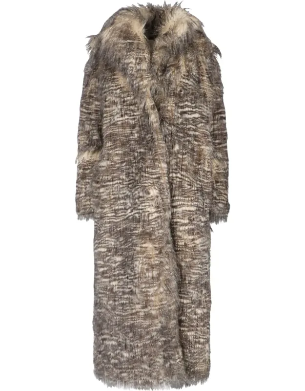 Faux Fur Coat