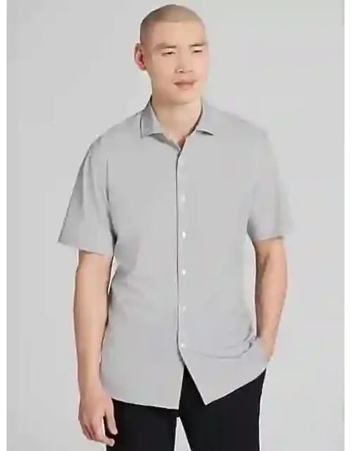 Big & Tall Modern Fit Short Sleeve Button Up Shirt