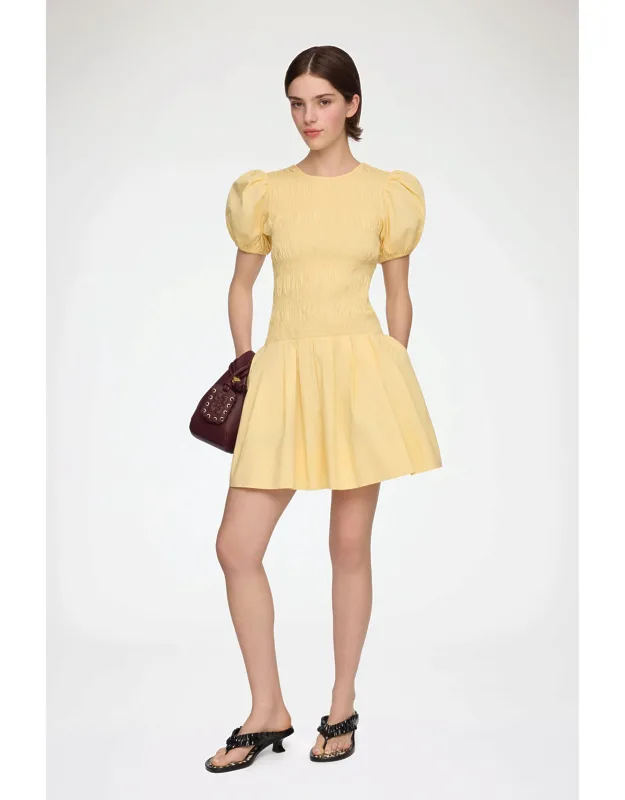 Italian Straw Mini Dress