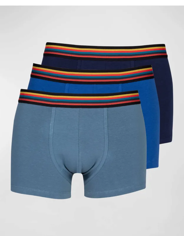 3-pack Cotton-stretch Trunks