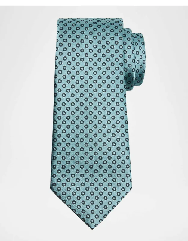 Micro-circle Silk Tie