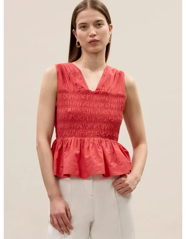 Merrick Silk Cotton Top