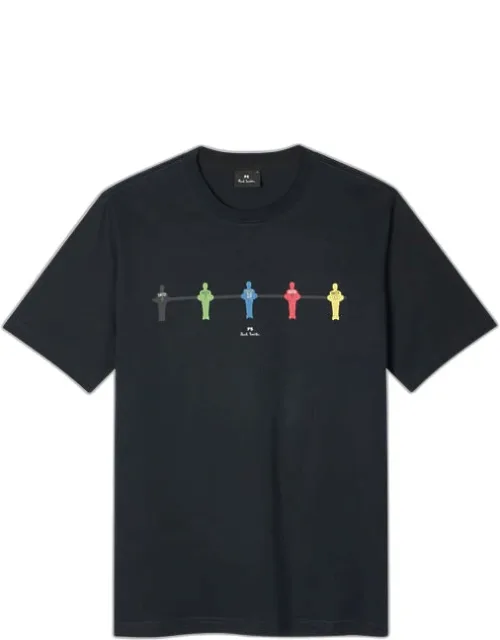 Table Football Print T-shirt