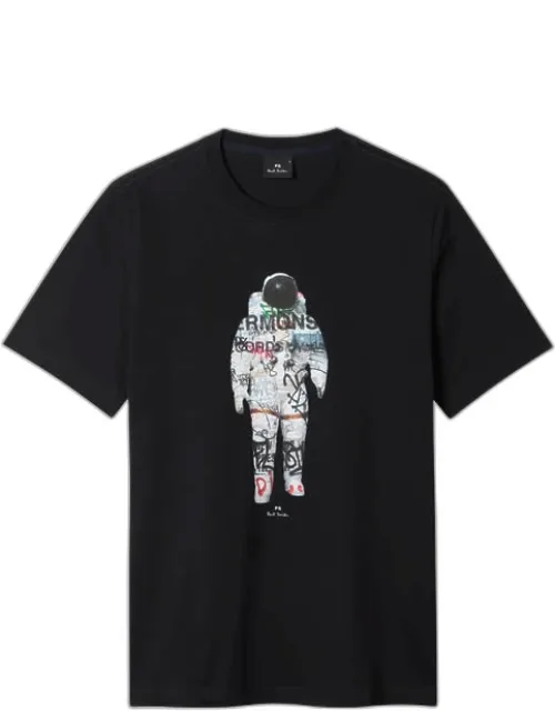 Astronaut Print T-shirt