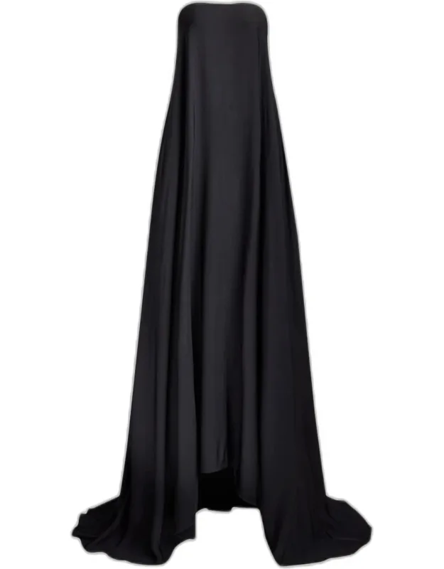 Satin Evening Dress