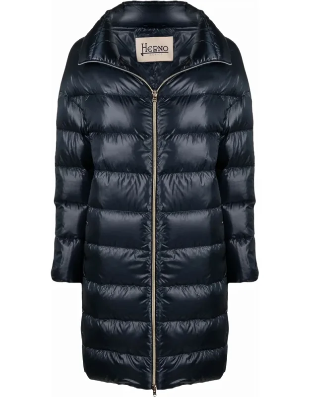 Down-feather Mid-length Coat