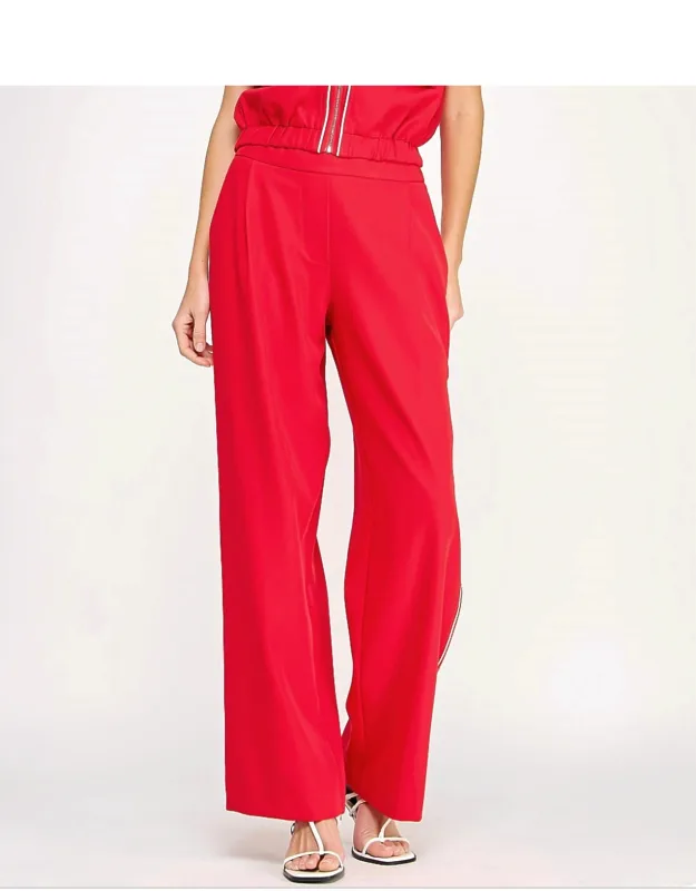 Pull On Wide Leg Pants