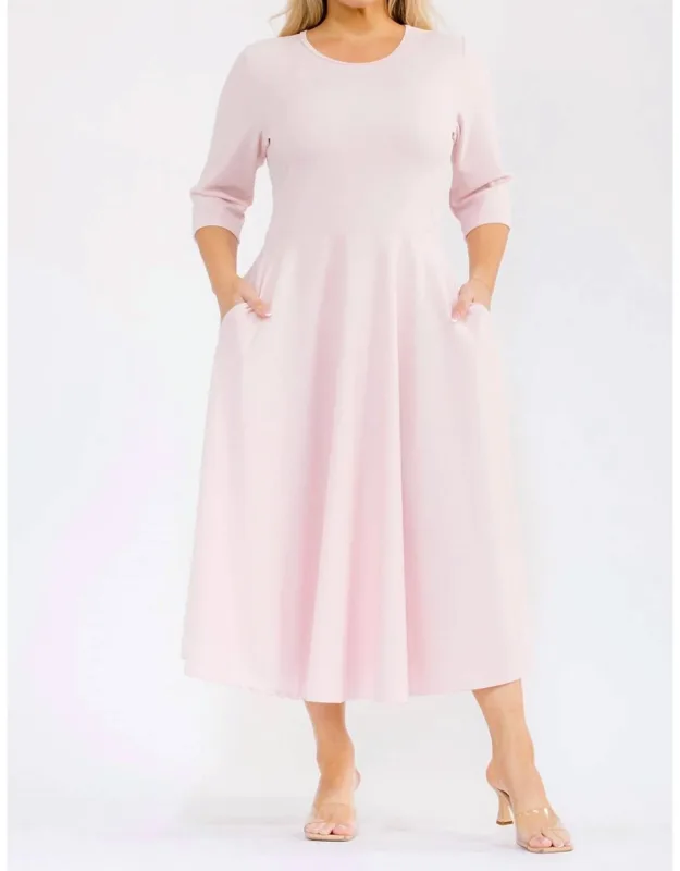 A-line Midi Dress